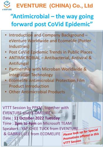 VTTT Antimicrobial - the Way Forward Post Covid Pandemic, October