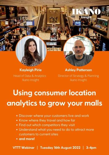 VTTT Using Consumer Location Analytics to Grow Your Malls, August
